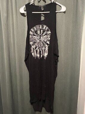 Black Boho Dress
